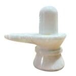 Shivling in White Makrana marble by jipanditji