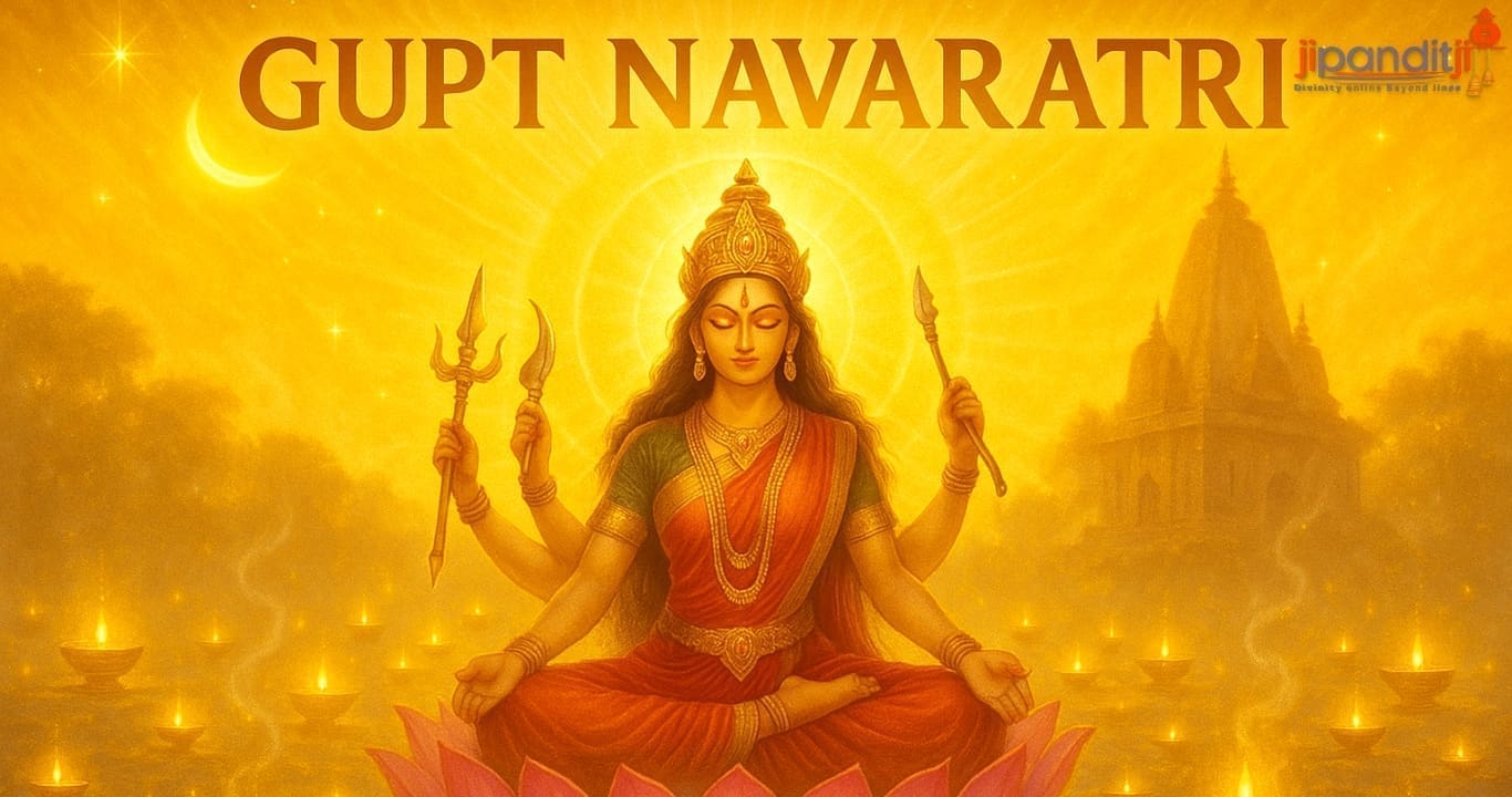 ⚛ Ashadha Gupt Navratri 2025: A Sacred Window for Tantra, Mantra & Divine Transformation (June 26 - July 4) ⚛ 1 Jipanditji blog cover 1