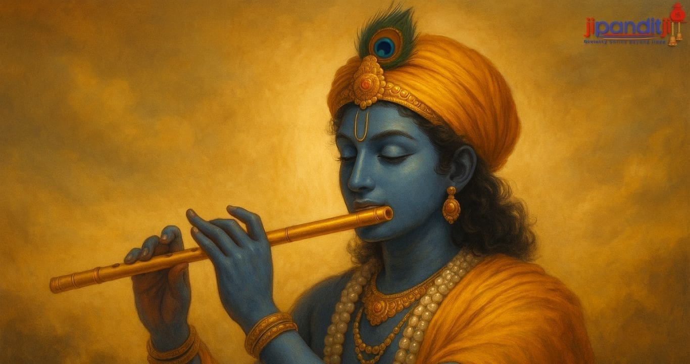 7 Powerful Spiritual Meanings Behind Krishna's Sacred Flute That Will Transform Your Understanding 1 Krishna Flute