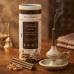 Jipanditji Prana Shuddhi Ayurvedic Dhoopana Sticks (Temple Loban) | 30 Thick 7mm Sticks | 100% Herbal | Charcoal-Free & Bamboo-Free | 60 Min Burn | For Daily Pooja, Home Purification & Meditation