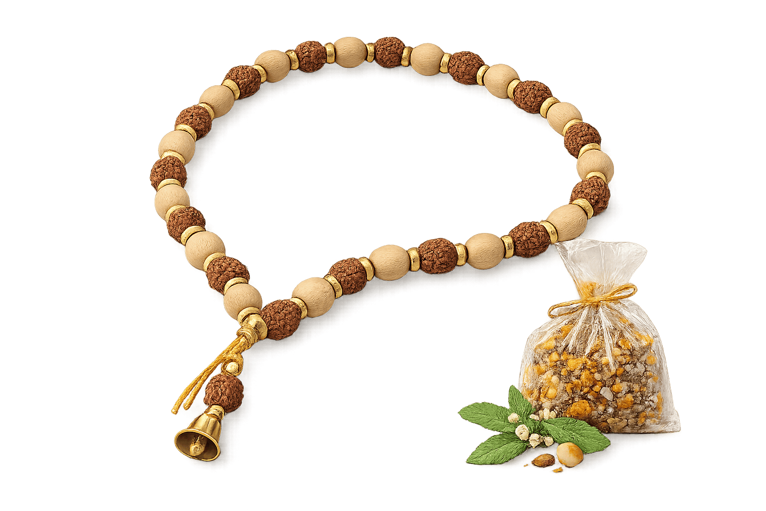 tulsi japa mala vrindavan